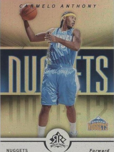 2005-06 Upper Deck NBA Reflections - Carmelo Anthony #25