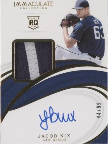 2019 Panini Immaculate Collection - Jacob Nix #35