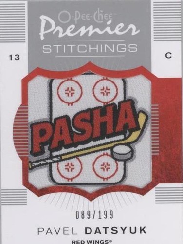 2007-08 O-Pee-Chee Premier - Pavel Datsyuk #PS-PD