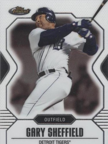 2007 Topps Finest - Gary Sheffield #109
