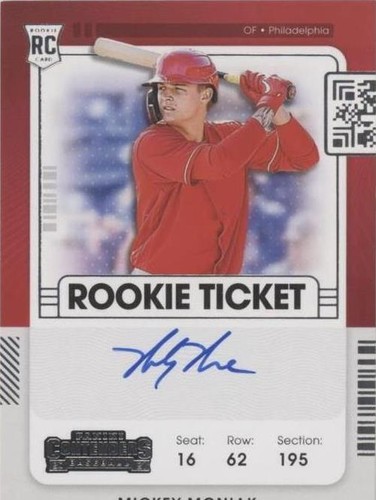2021 Panini Contenders - Mickey Moniak #138