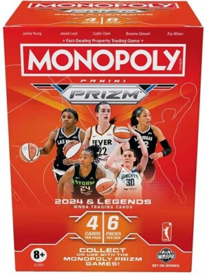 2024 Prizm WNBA Monopoly Complete Your Set, You Pick Free Shipping and Discounts
