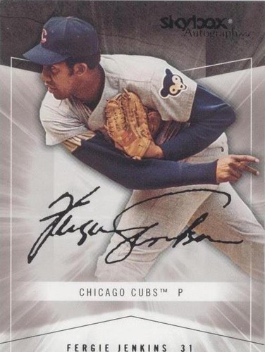2005 Skybox Autographics - Fergie Jenkins #81