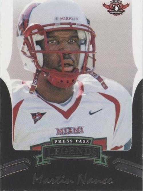 2006 Press Pass Legends Martin Nance #19