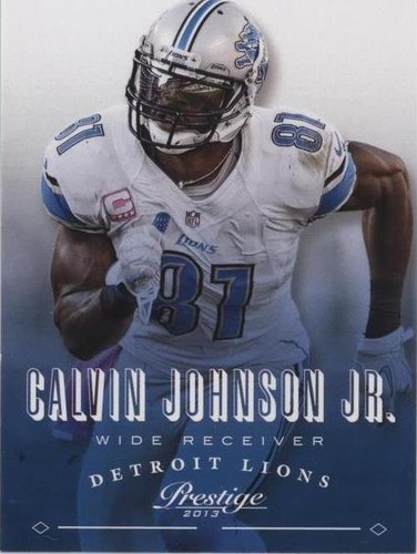 2013 Panini Prestige Calvin Johnson #65