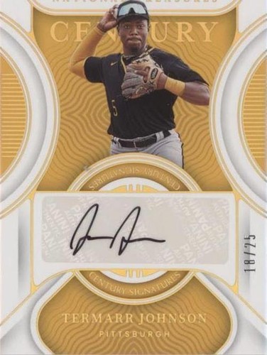 2022 Panini National Treasures - Termarr Johnson #CS-TJ