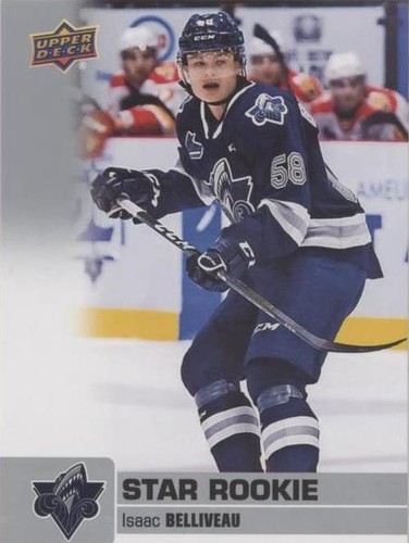 2019-20 Upper Deck CHL - Isaac Belliveau #334