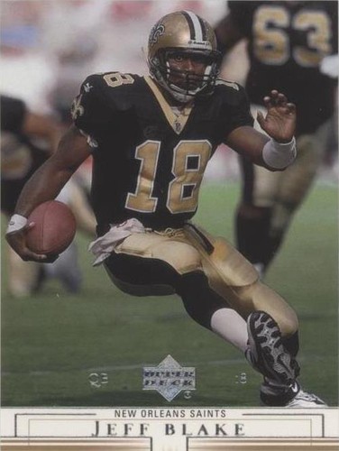 2001 Upper Deck Jeff Blake #100