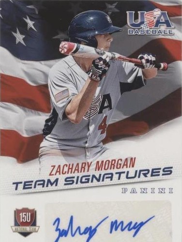 2015 Panini USA Baseball - Zachary Morgan #16