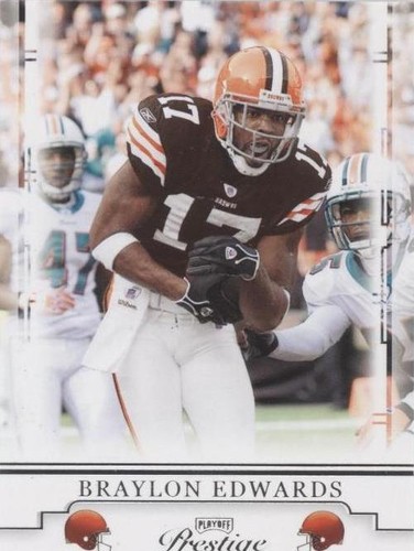 2008 Prestige Braylon Edwards #25