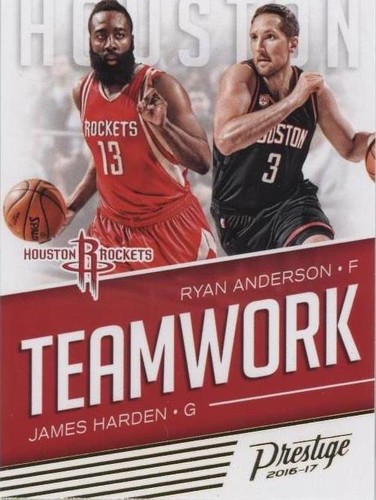 2016-17 Panini Prestige - Ryan Anderson/James Harden #23