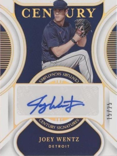 2022 Panini National Treasures - Joey Wentz #CS-JW