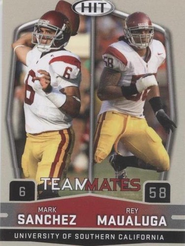 2009 SAGE Hit Mark Sanchez Rey Maualuga #57