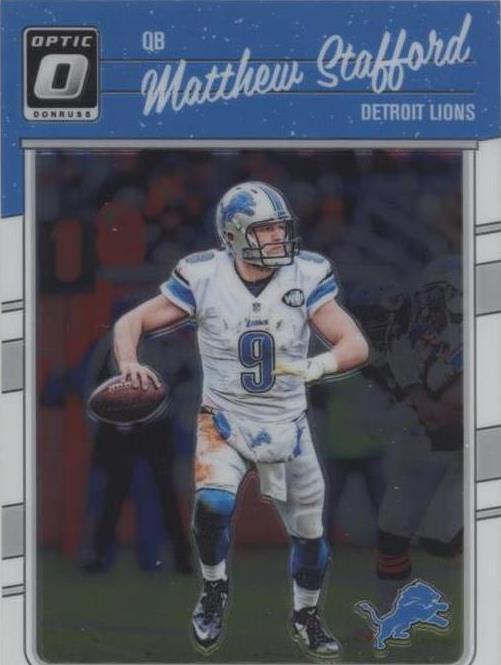 2016 Donruss Optic Matthew Stafford #33