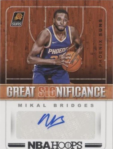 2018-19 Panini NBA Hoops - Mikal Bridges #GS-MBR