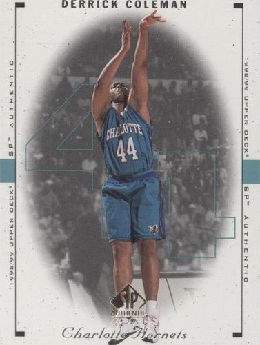 1998-99 SP Authentic - Derrick Coleman #17