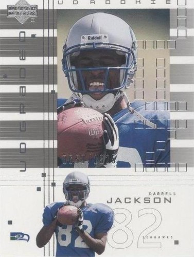 2000 UD Graded Darrell Jackson #117