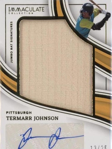 2023 Panini Immaculate Collection - Termarr Johnson #JBS-TJ