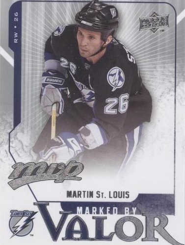 2008-09 Upper Deck MVP - Martin St. Louis #MV10