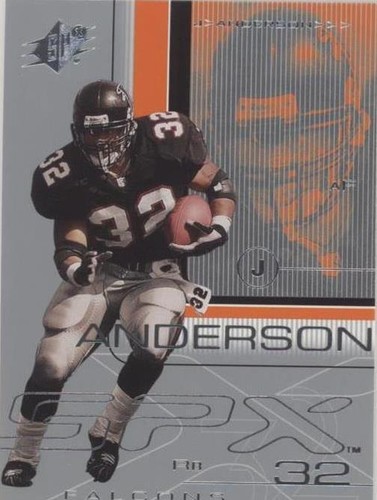 2001 SPx Jamal Anderson #3