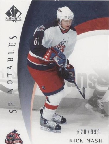 2005-06 SP Authentic - Rick Nash #119