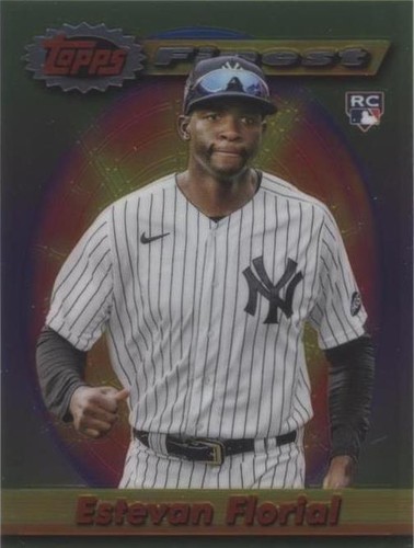 2021 Topps Finest Flashbacks - Estevan Florial #53