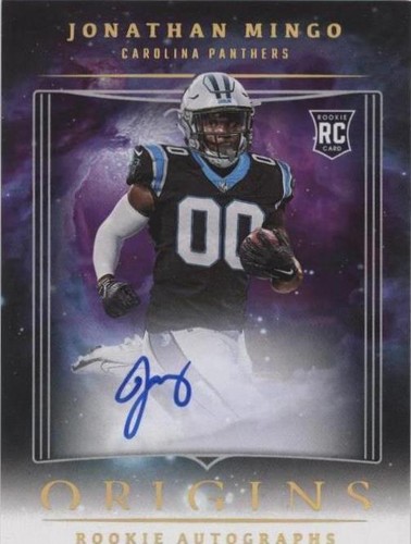 2023 Panini Origins Jonathan Mingo #RAJMI