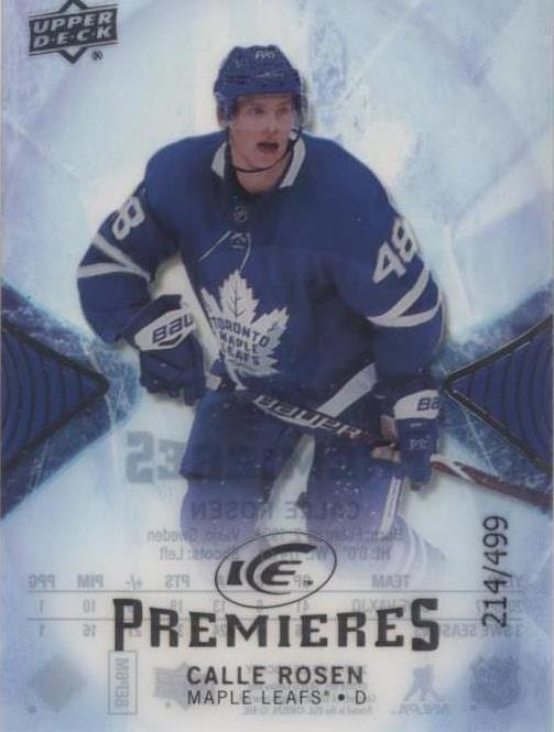 2017-18 Upper Deck Ice - Calle Rosen #173