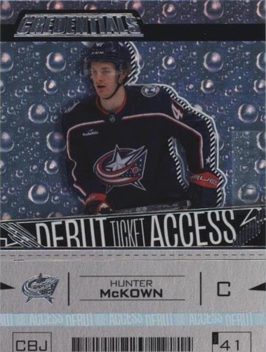 2023-24 Upper Deck Credentials - Hunter Mckown #123