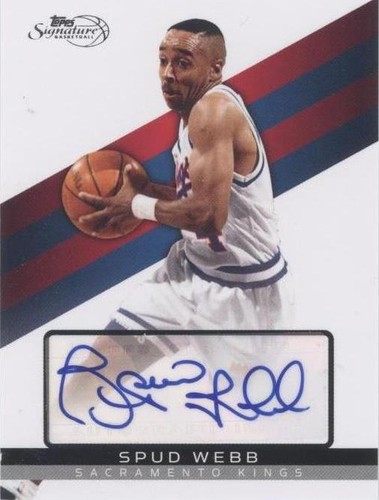 Spud Webb 08/09 Topps Signature Autograph #1771/1899 | eBay