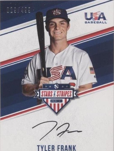 2018 Panini USA Baseball Stars & Stripes - Tyler Frank #TF