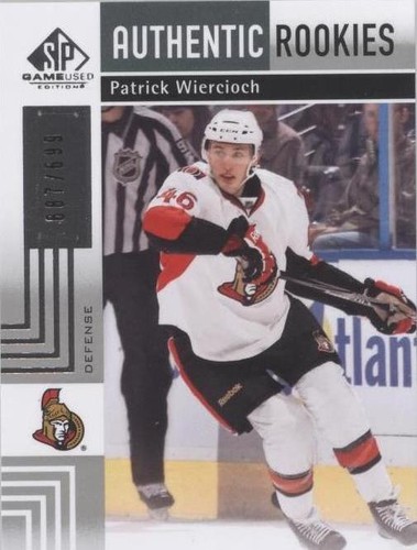 2011-12 SP Game Used Edition - Patrick Wiercioch #108