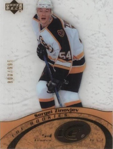 2003-04 Upper Deck Ice - Sergei Zinovjev #104
