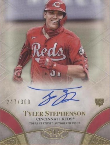 2021 Topps Tier One - Tyler Stephenson #BOA-TS