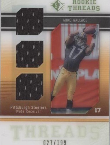 2009 SP Threads Mike Wallace #RT-MW