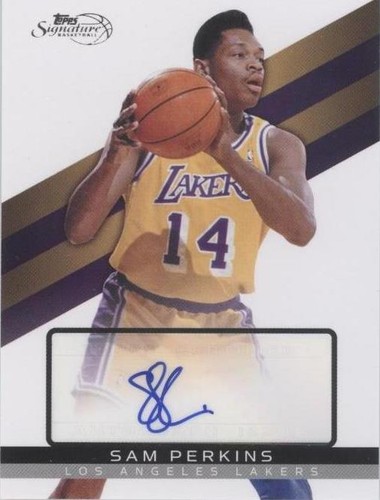 2008-09 Topps Signature - Sam Perkins #TSA-SP