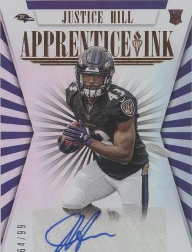 2019 Panini Passing the Torch Justice Hill #AI-JH