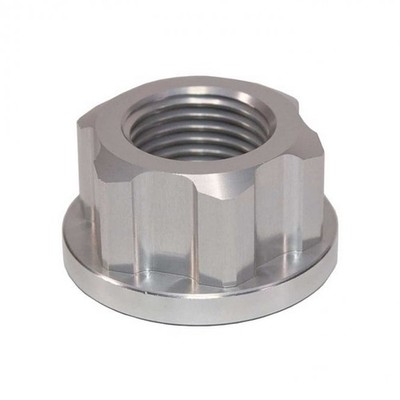 Apico REAR Axle Nut - M16 x 1.5 - CRF300L 21-24 CRF250F 19-24 - Silver img