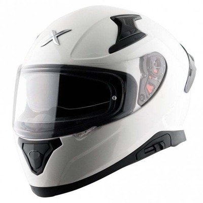 Axor (2023) Motorbike Helmets - Apex Full Face - Gloss White