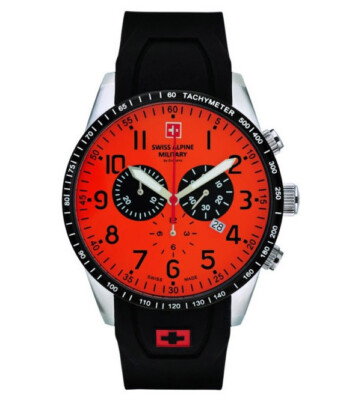 Pre-owned Swiss Military Swiss Alpine Military 7082.9839 Mens Watch 45 Mm Rrp € 500