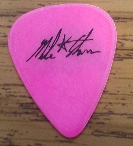 MIKE STARR (RIP) ALICE IN CHAINS pink Guitar Pick 