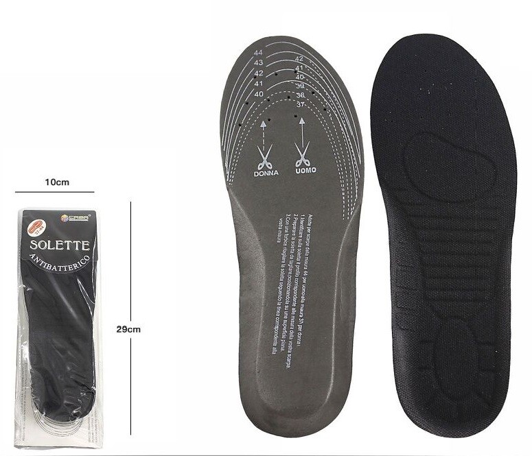 Coppia Di Solette Piede Benessere Scarpe Calzature Comfort Da 37 a 44 54559 dfh