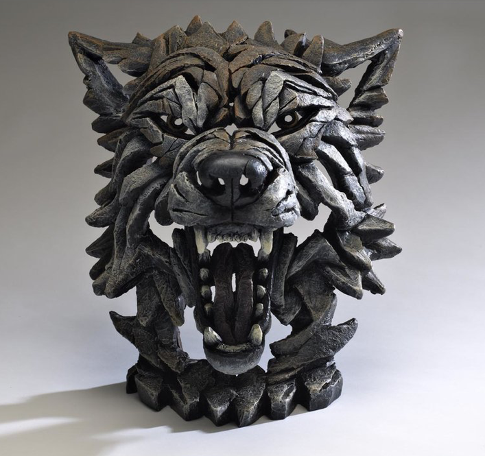 Edge Skulptur - Wolf - NEU