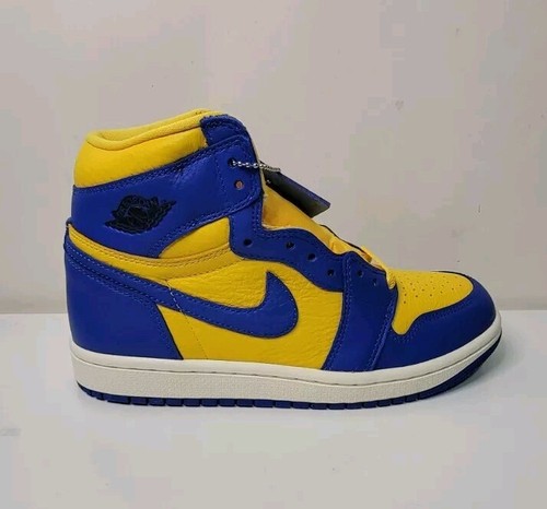 Women's AIR JORDAN 1 RETRO HI OG Varsity Maize/Game Royal-Sail