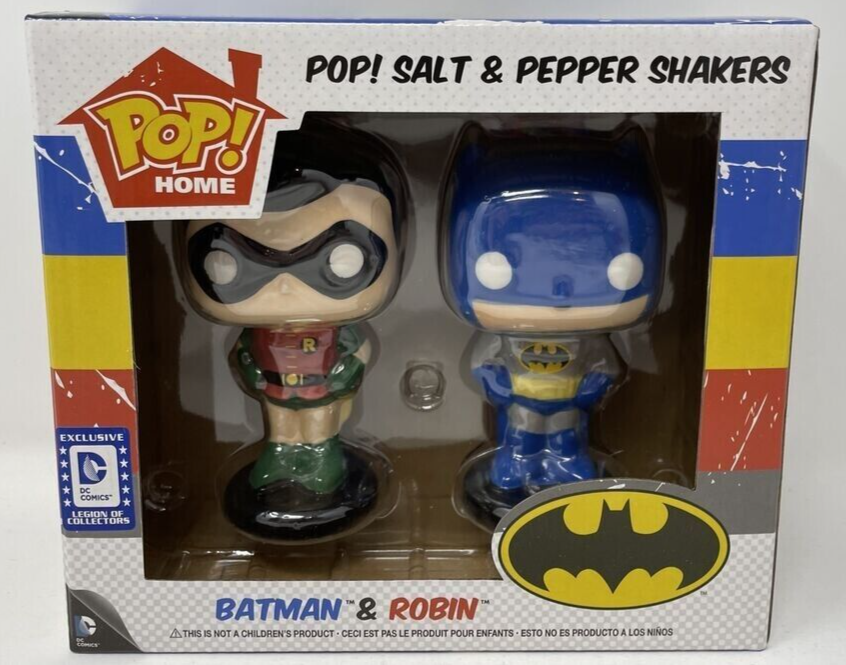 Солонки и перечницы Funko Pop Home Legion of Collectors DC Batman & Robin