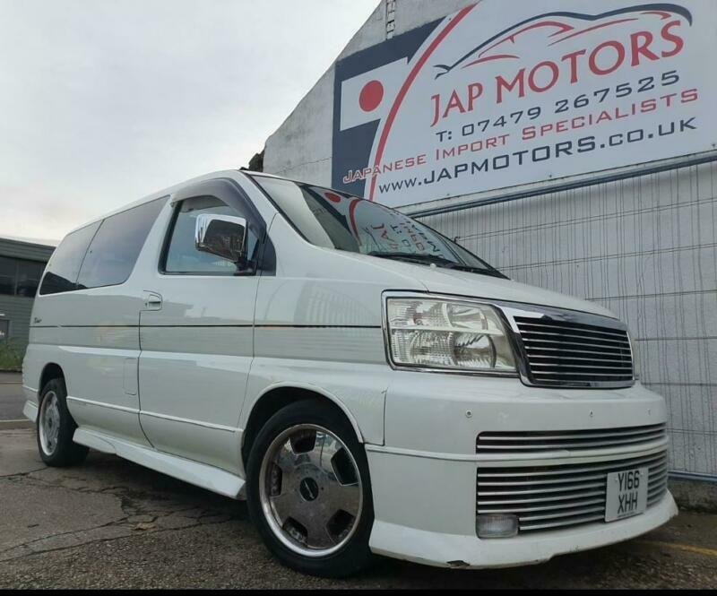 NISSAN ELGRAND 2001 E50 RIDER 4WD TWIN SUNROOF in Sheffield, South