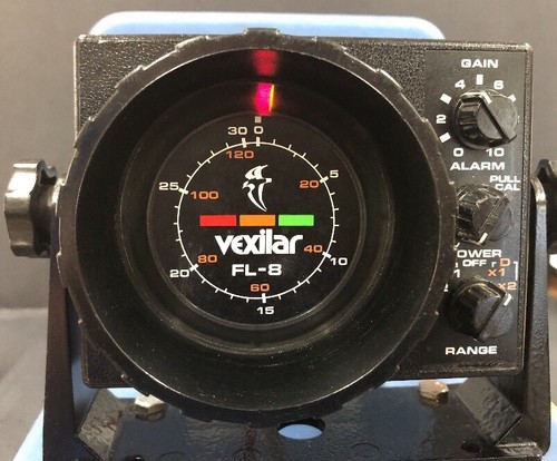 Vexilar FL8 3 Color Flasher Fish Depth Finder Locator Ice Fishing W/ Dave Genz
