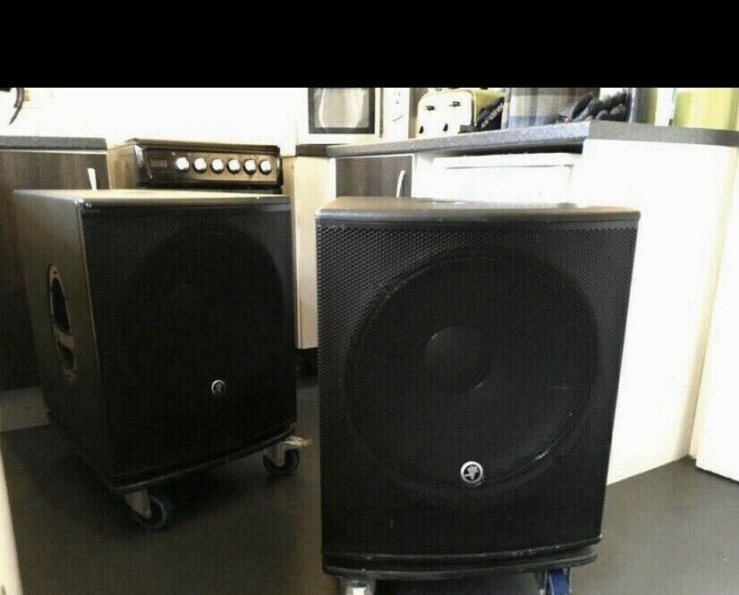 Active mackie bass bins in Aviemore, Highland Gumtree