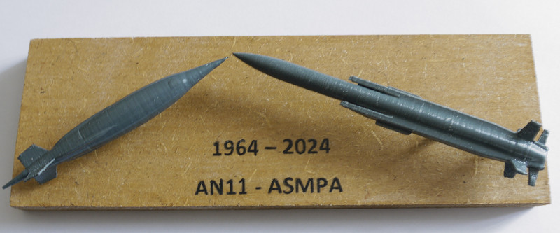 Maquette Missile An11 Et AsmpaÂ  Eas 18004 Fas BasÃ© Ã  Saint Dizier Ba 113