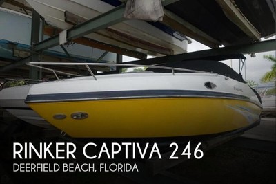 2010 Rinker Captiva 246 Used